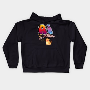 Ai make me burp! Kids Hoodie